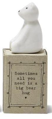 Little Bear Ceramic Two's Company Ornament