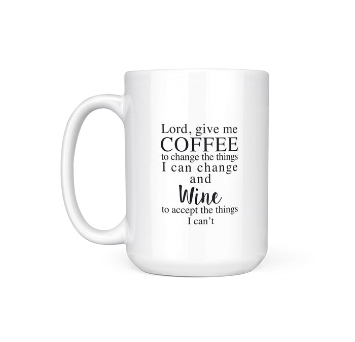 LORD GIVE ME COFFEE - MUG