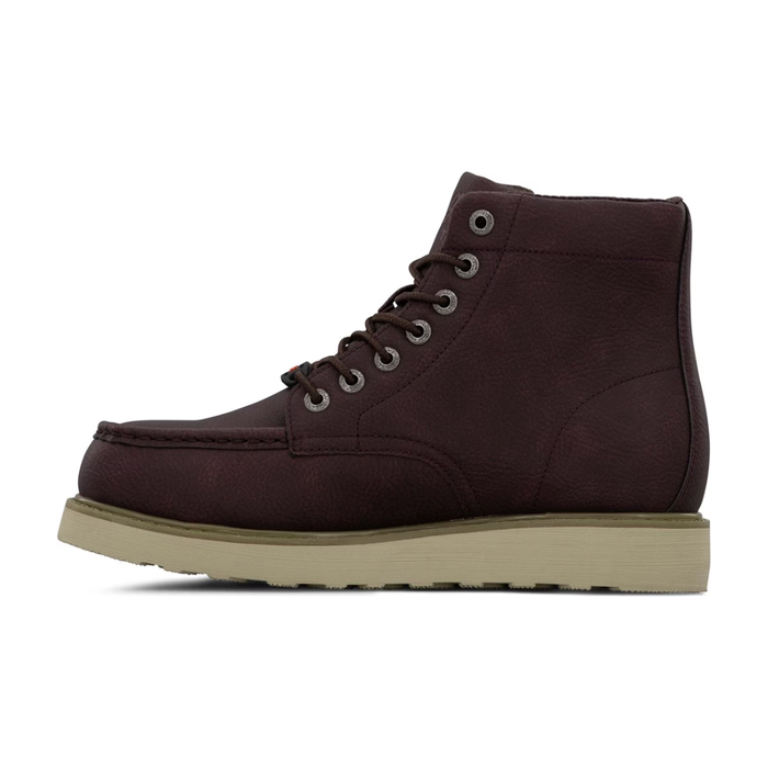 Lugz Men's Monterey Steel Toe Work Boot Brown – 6451