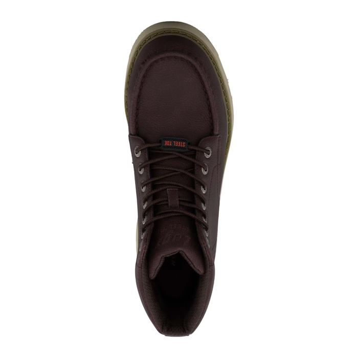 Lugz Men's Monterey Steel Toe Work Boot Brown – 6451