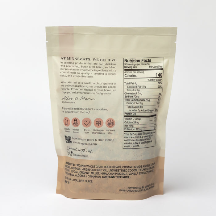 Maple Almond Granola 10 oz - ships directly from maker