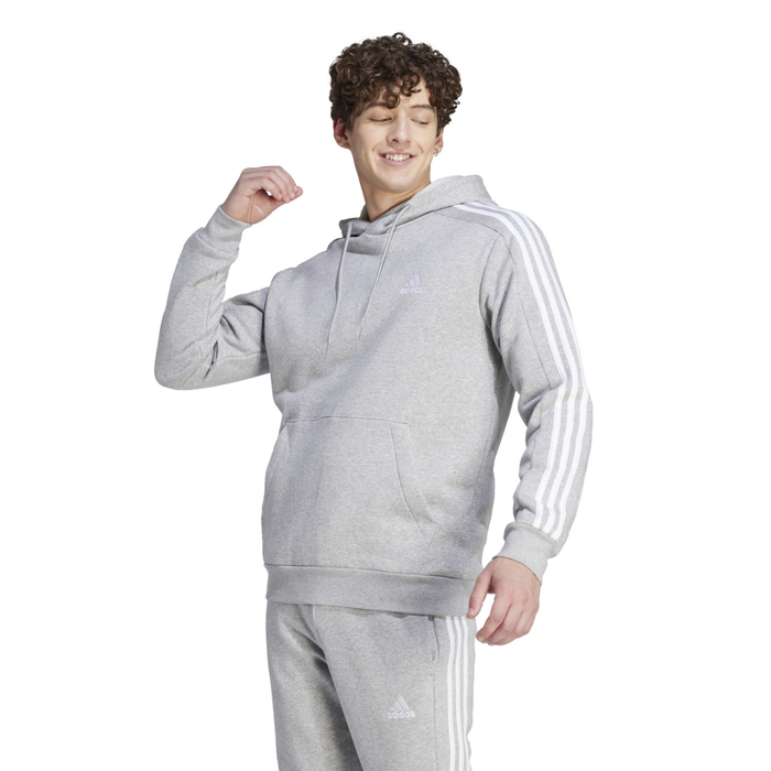 Adidas Men’s Essentials Fleece 3-Stripes Hoodie – IJ6474