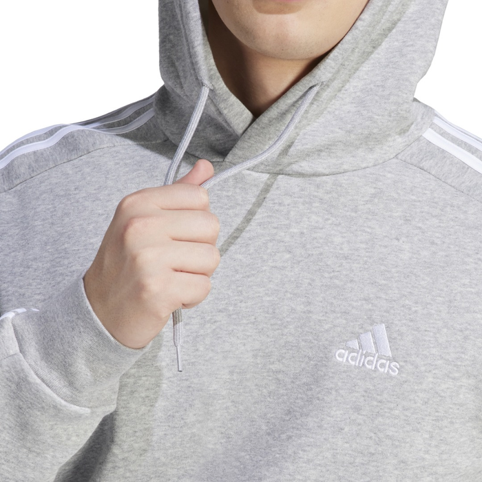 Adidas Men’s Essentials Fleece 3-Stripes Hoodie – IJ6474