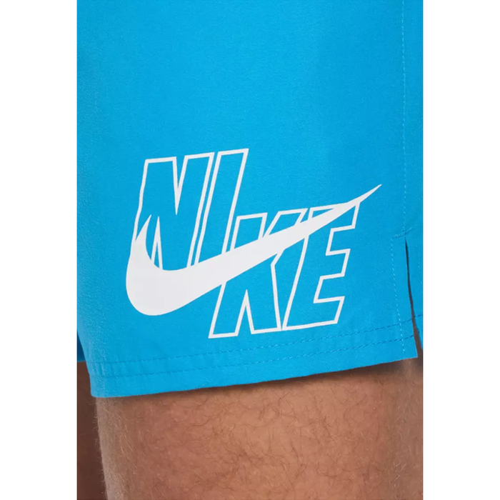 Nike Men’s Logo Lap 5” Volley / Swim Shorts – Laser Blue NESSA566-486