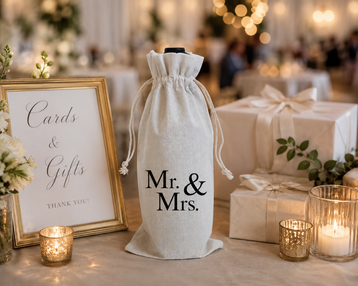 MR. & MRS. - WINE BAG
