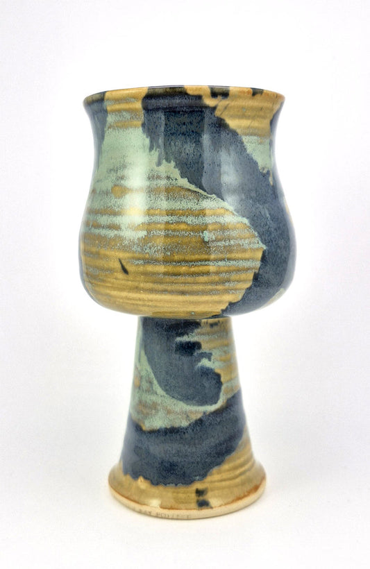 Muskoka Bay Pottery - Goblet (Muskoka Green)
