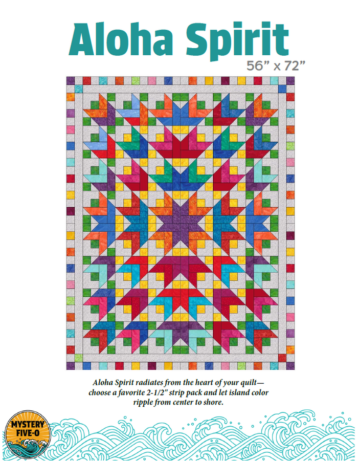 Mystery Five-0 Aloha Patterns - Digital Download