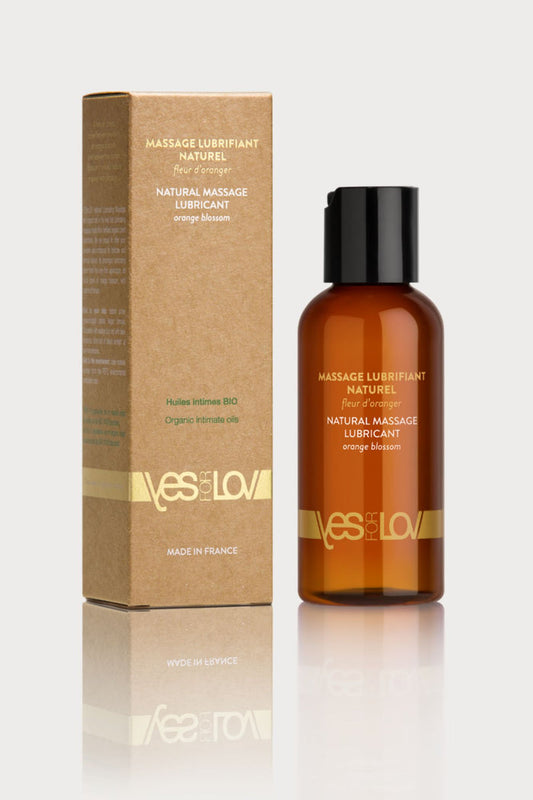 YESforLOV Natural Massage Lubricant Orange Blossom 100ml