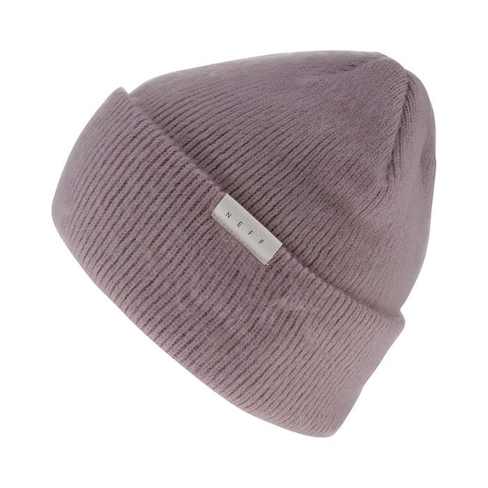 Neff Women’s Anya Beanie Ribbed Knit Rose – (One Size)