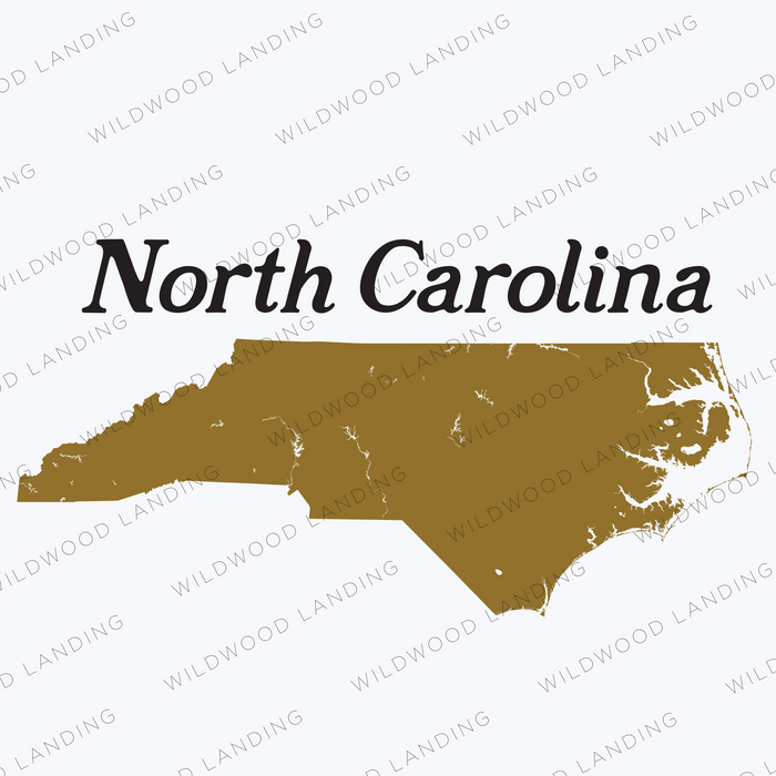 NORTH CAROLINA SILHOUETTE