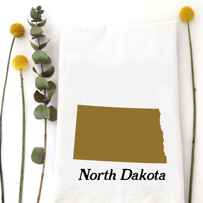 NORTH DAKOTA SILHOUETTE