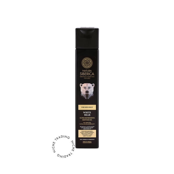 NS Men Super Refreshing Shower Gel White Bear, 250ml