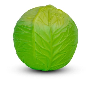 Oli & Carol All Natural Baby Teethers and Toys Oli & Carol Baby & Toddler Green Cabbage Ball