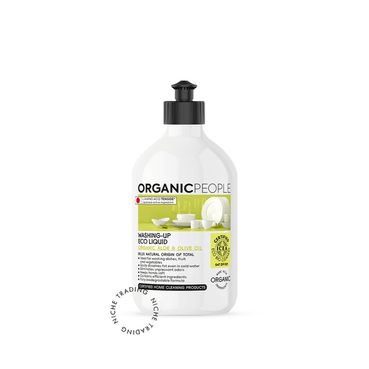 Organic People. Washing-up eco liquid. Organic Aloe & Olive oil, 500ml