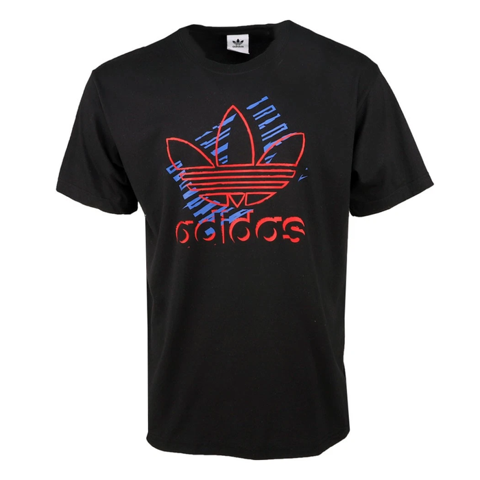 Adidas Originals Men’s OG Sketch Trefoil T-Shirt – Black IZ1328