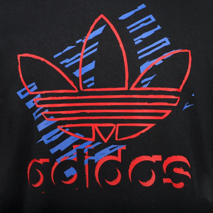 Adidas Originals Men’s OG Sketch Trefoil T-Shirt – Black IZ1328