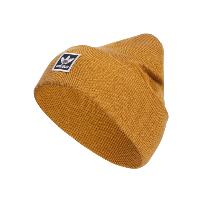 Adidas Originals Unisex Oversize Cuff Beanie – Medium Brown IQ5551