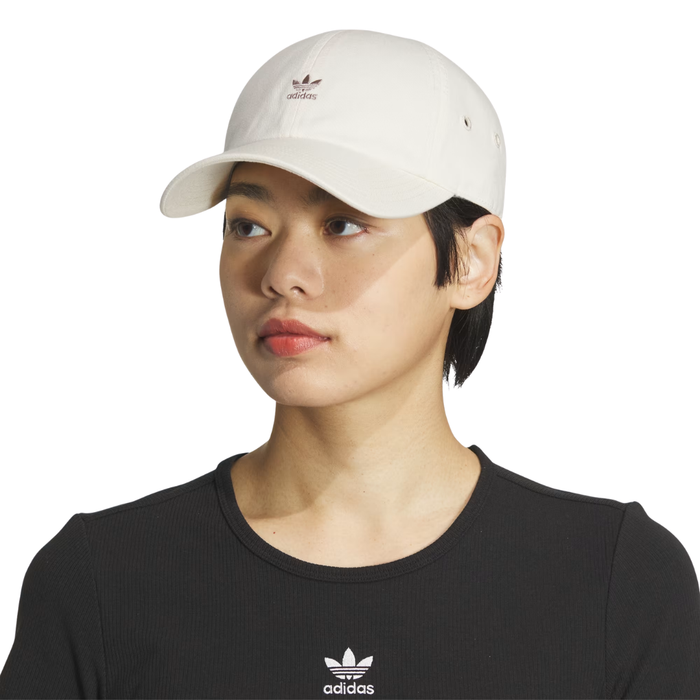 Adidas Originals Women’s Relaxed Mini Logo Strapback Hat – JJ7601