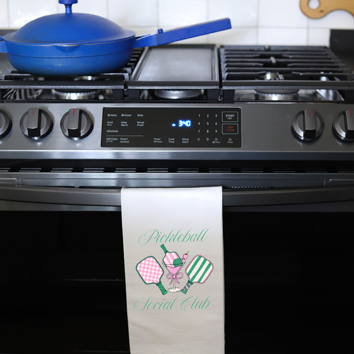 PICKLEBALL SOCIAL CLUB - TEA TOWEL