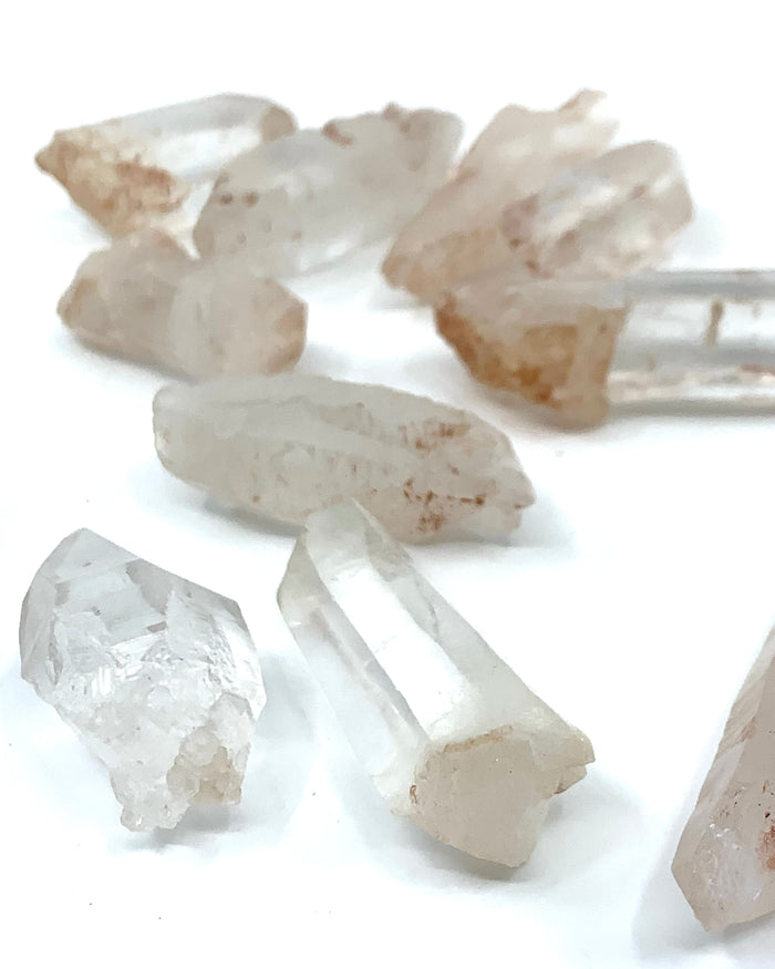 Image of pink Samadhi quartz crystal