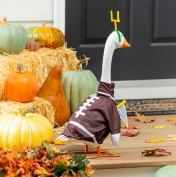 Porch Goose Football Outfit, Brown, One Size Evergreen Novelty