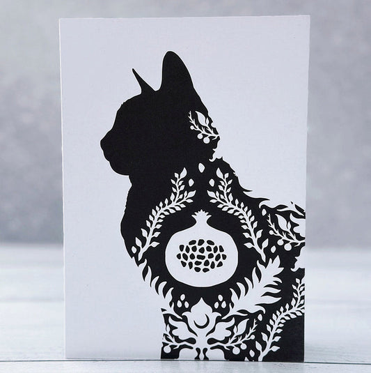 Purrsephone Art Card By Home Row Handcraft