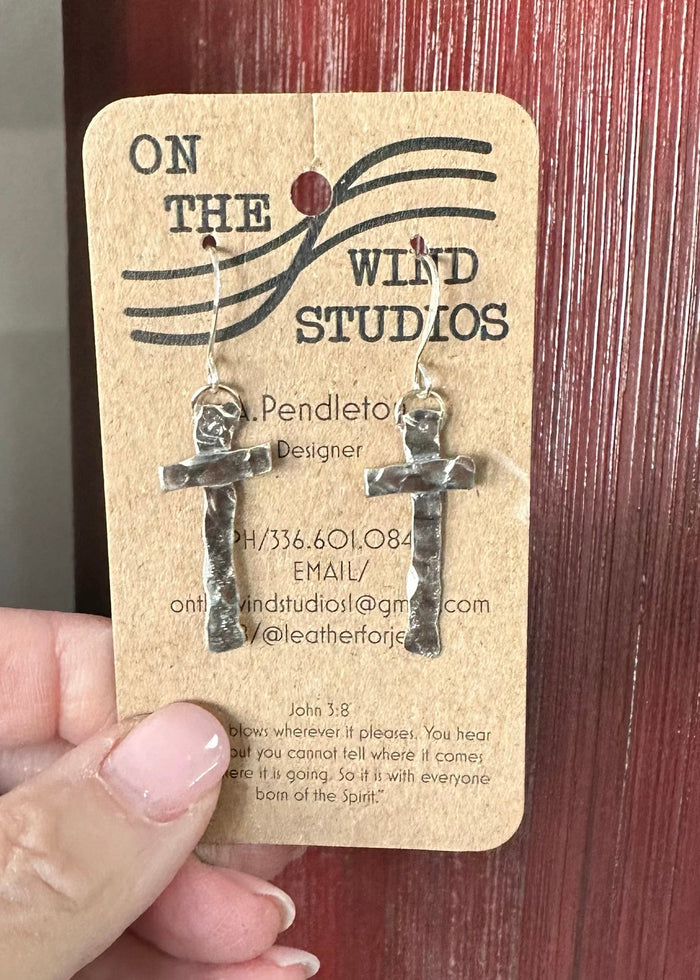 Thin Silver Cross