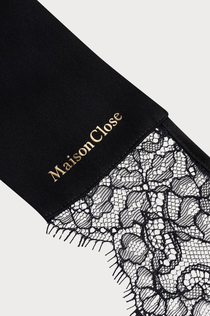 Maison Close Rendez-Vous Silk & Lace Ribbon - Naughty Knickers