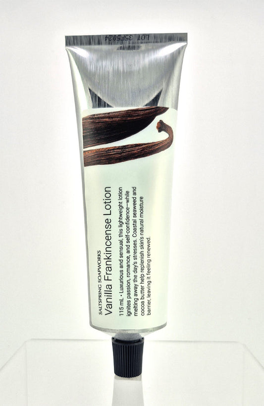 Saltspring Soapworks - Vanilla Frankincense Lotion