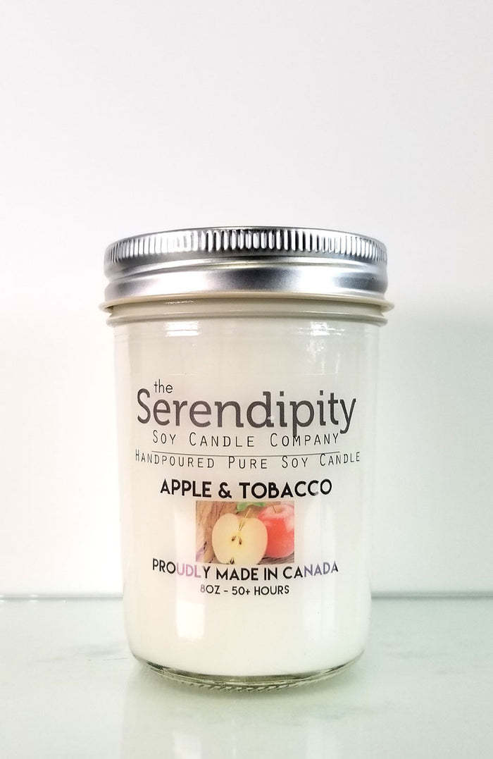 Serendipity Soy Wax Candle - Apple & Tobacco