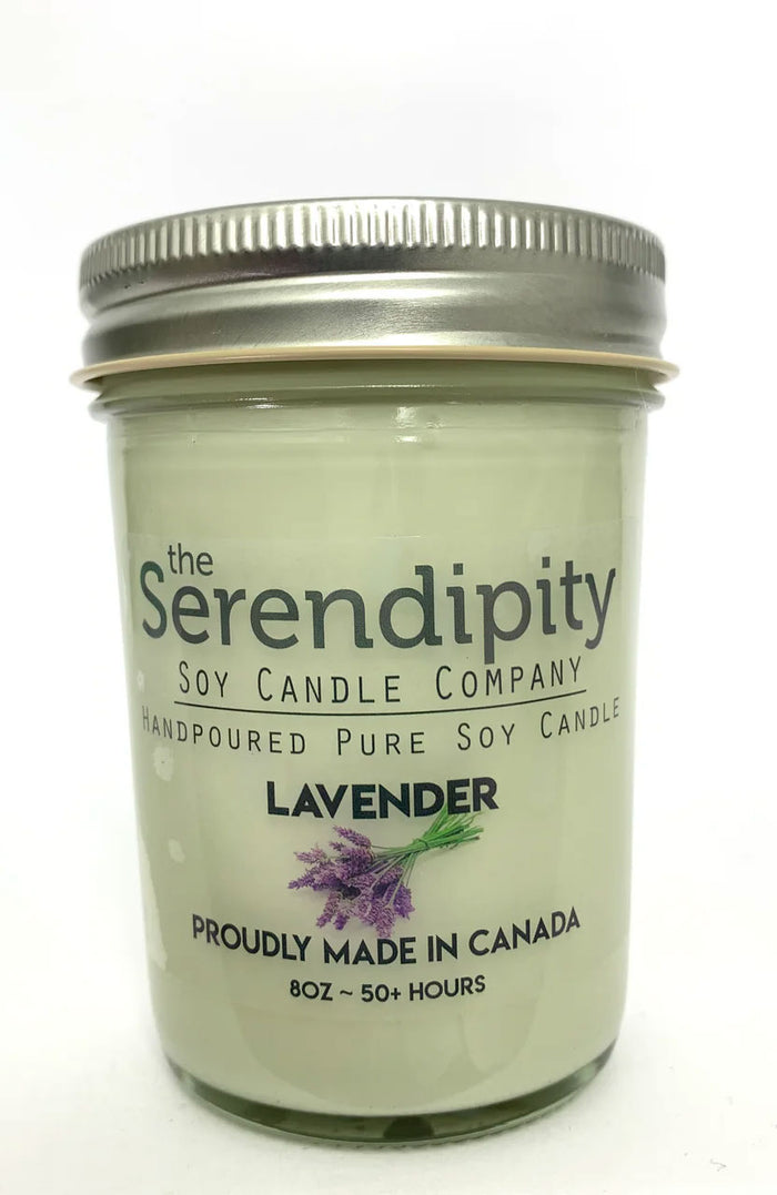 Serendipity Soy Wax Candle - Lavender