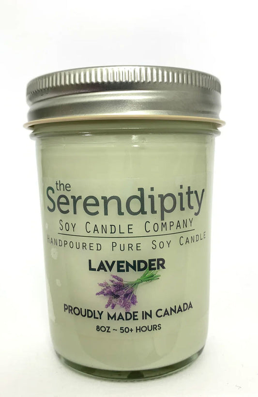 Serendipity Soy Wax Candle - Lavender