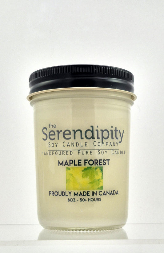 Serendipity Soy Wax Candle - Maple Forest