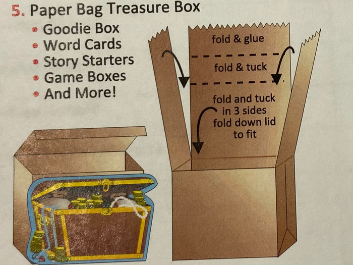 Large Notepad - Treasure Chest - Creative Shapes Etc.