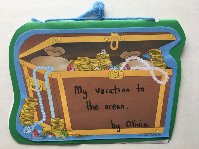 Large Notepad - Treasure Chest - Creative Shapes Etc.