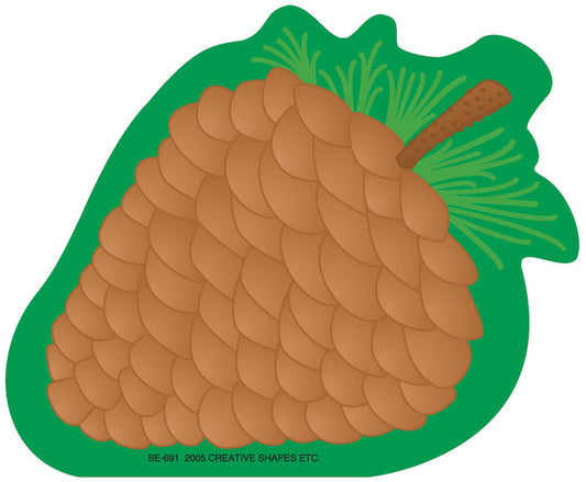 Mini Notepad - Pine Cone - Creative Shapes Etc.