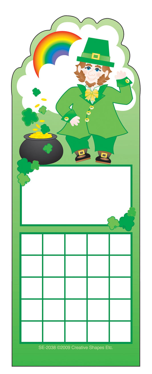 Personal Incentive Chart - Leprechaun - Creative Shapes Etc.