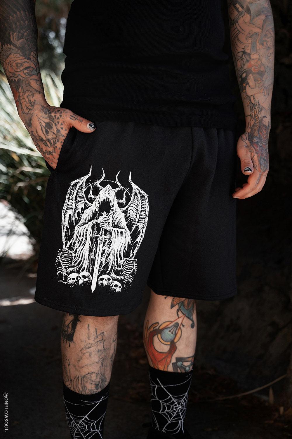 Angel of Death Sweat Shorts [Unisex]