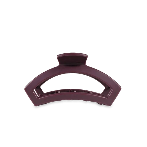 Small TELETIES Hair Clips Teleties clip Burgandy Bliss / Open Clip