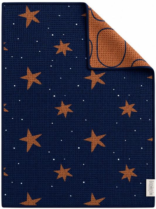 STELLAR BLUE MICROFIBER - HAND TOWEL
