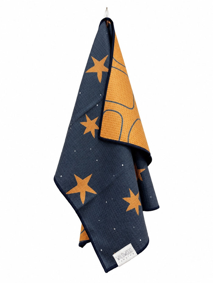 STELLAR BLUE MICROFIBER - HAND TOWEL