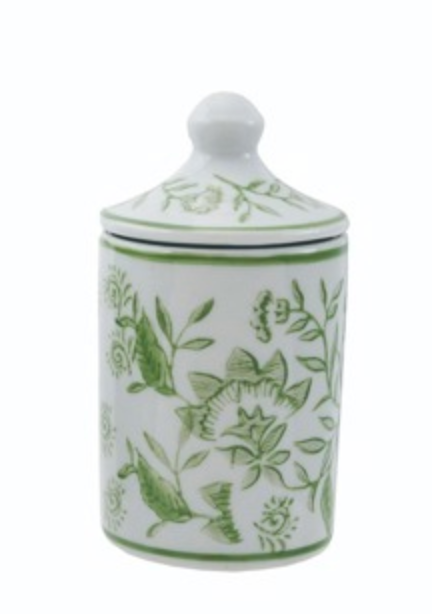 STONEWARE SPICE JAR - 4 STYLES