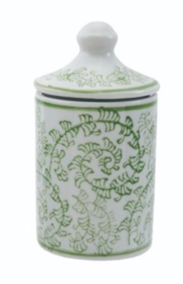 STONEWARE SPICE JAR - 4 STYLES