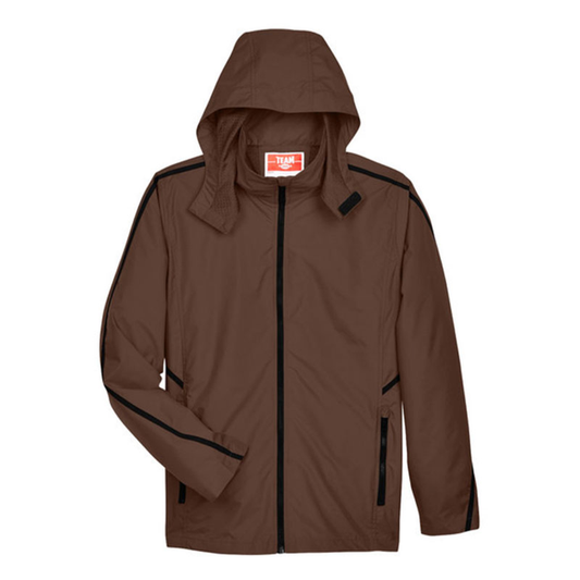 Team 365 Men's Rain Jacket Sport Dark Brown – TT70