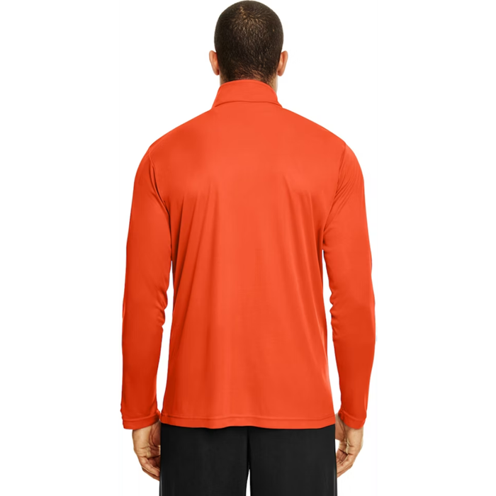 Team 365 TT31 Men’s Zone Performance Quarter-Zip – Sport Orange
