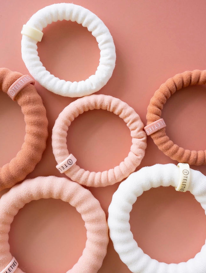 TELETIES Nylon Hair Coils Large Teleties Hair Coils Large / For the Love of Nudes