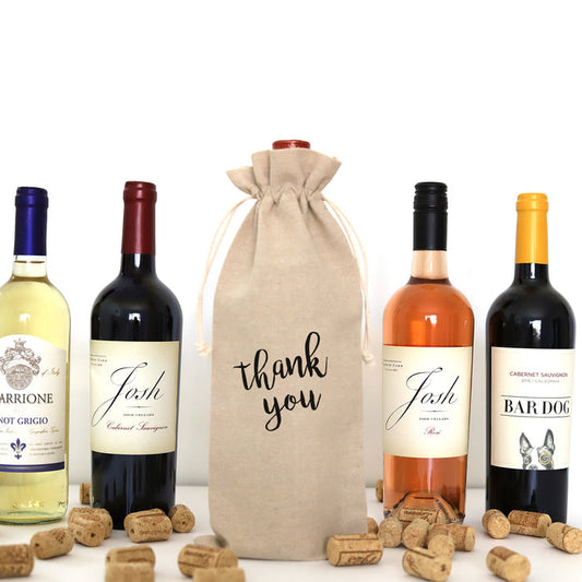 THANK YOU - WINE BAG