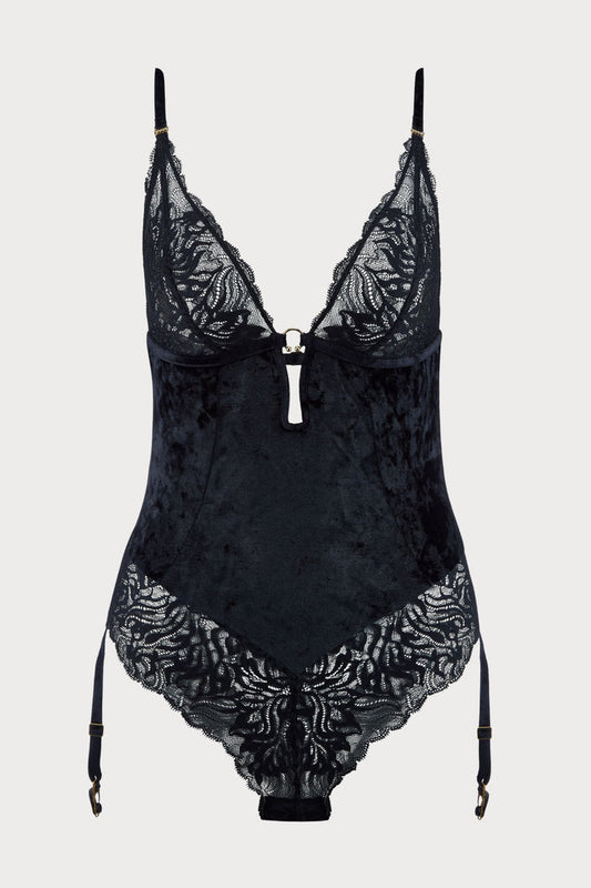 The Night Before Suspender Bodysuit, Size XS (UK 8)
