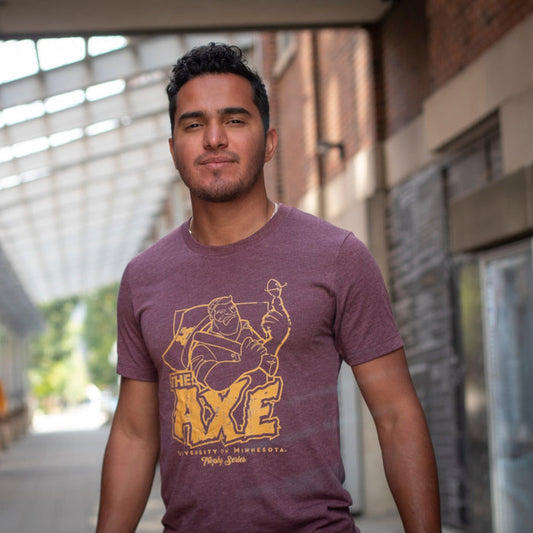 The Paul Bunyan Axe Tee - Trophy Series Shirt #3 - pickup or in-person shop only