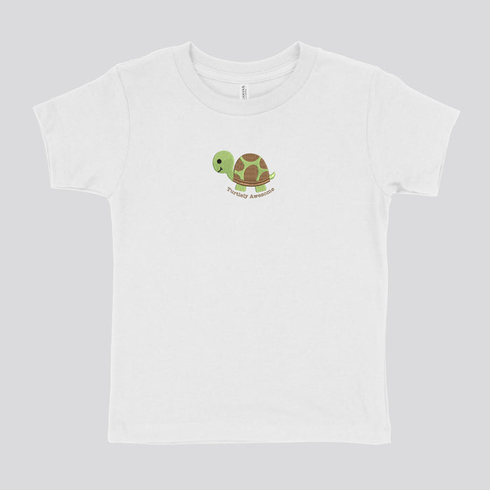 TURTLEY AWESOME - TODDLER TSHIRT EMB